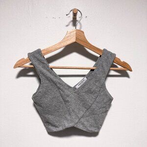 3 FOR $15 SOLEMIO GREY CROP TOP TANK TOP